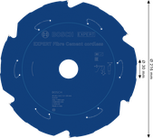 BoschEXPERT 纤维水泥无绳圆锯片，216 毫米。